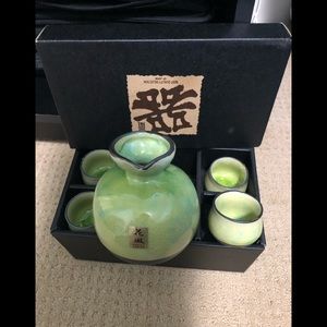 Japan - Hand made sake set